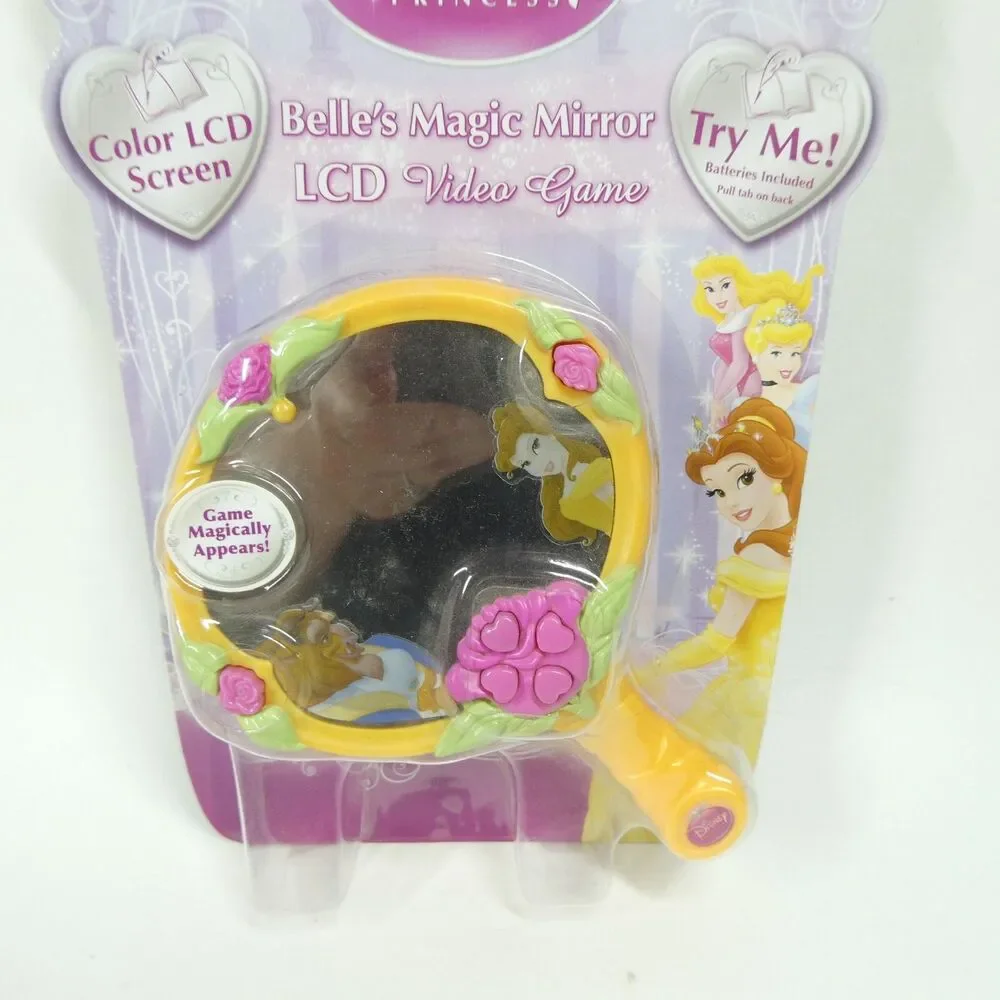 Belle’s Magic Mirror LCD Video Game Disney Princess 2009 Vintage